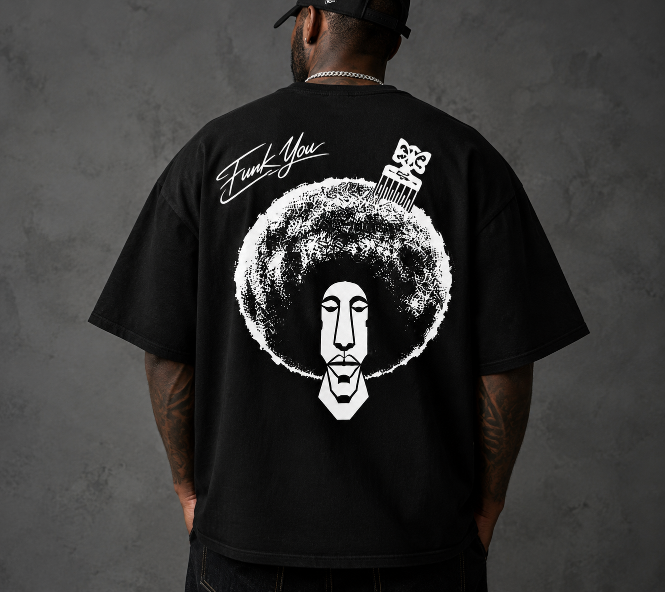 T-shirt Oversize "Funk You"