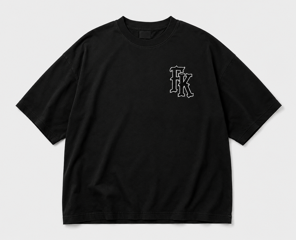 T-Shirt Oversize "Funk You" – Brodé