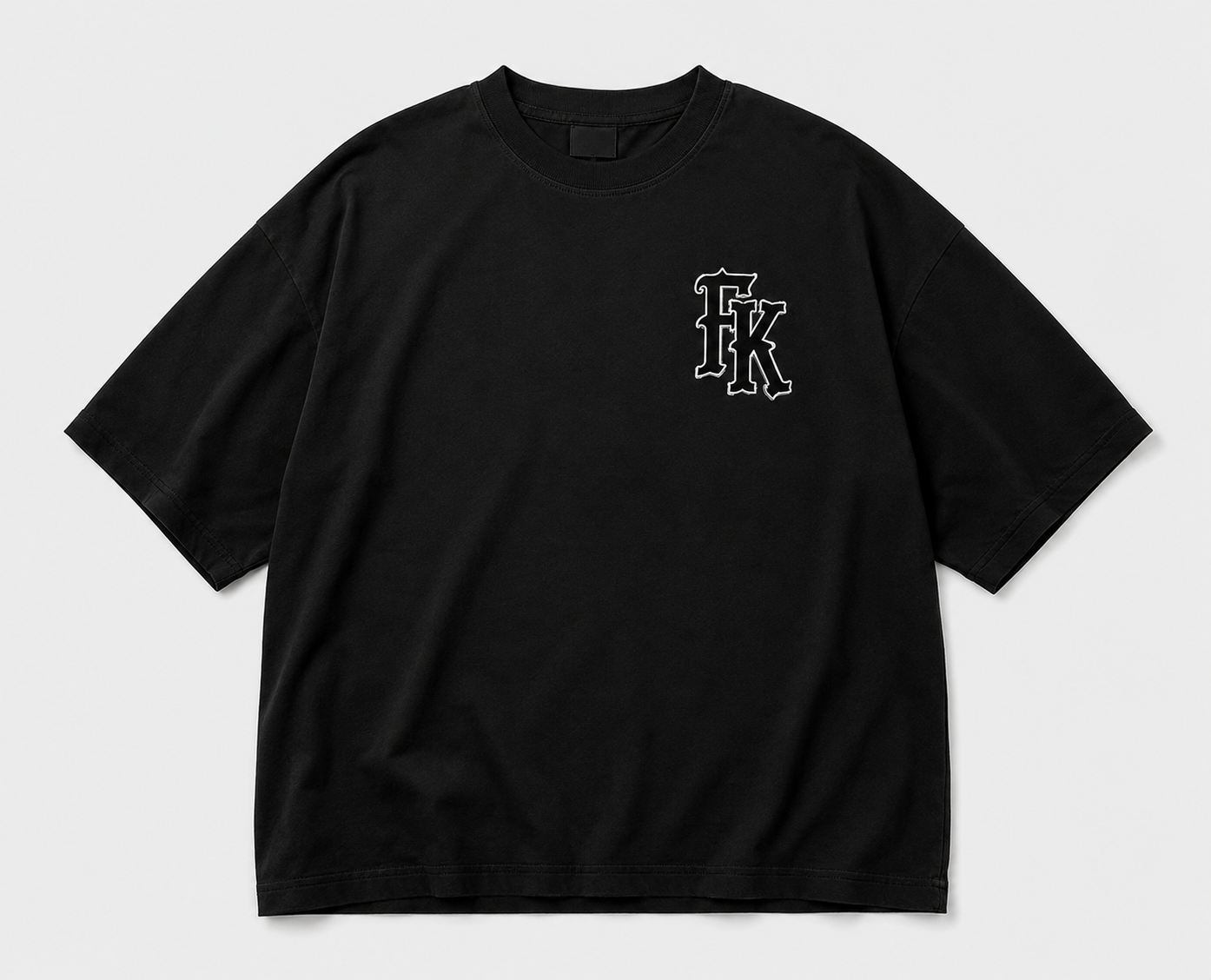 T-Shirt Oversize "Funk You" – Brodé