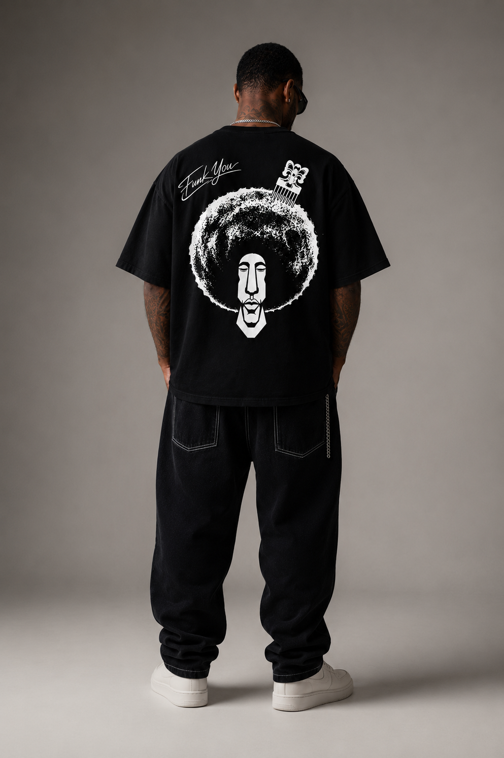 T-shirt Oversize "Funk You"
