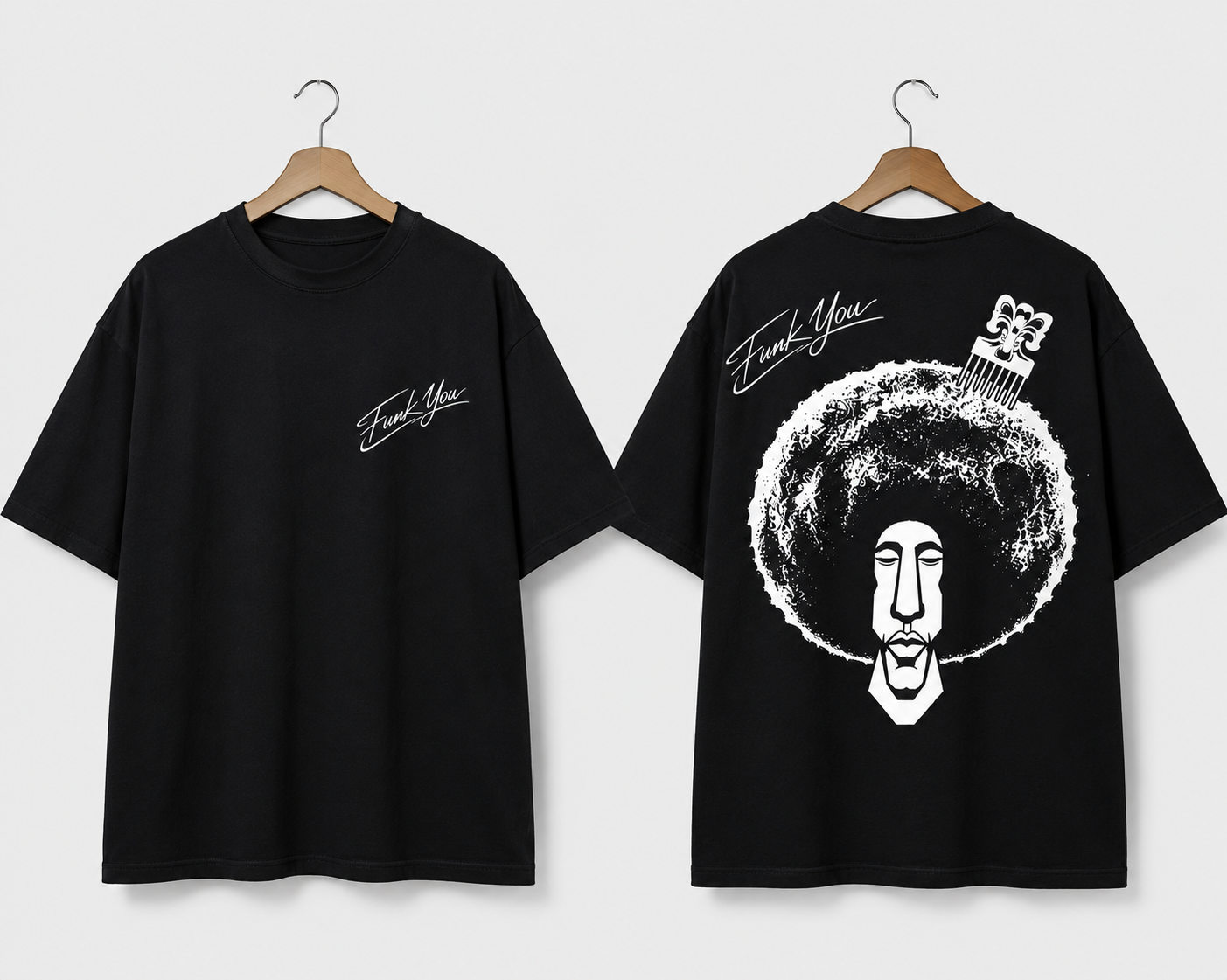 T-shirt Oversize "Funk You"